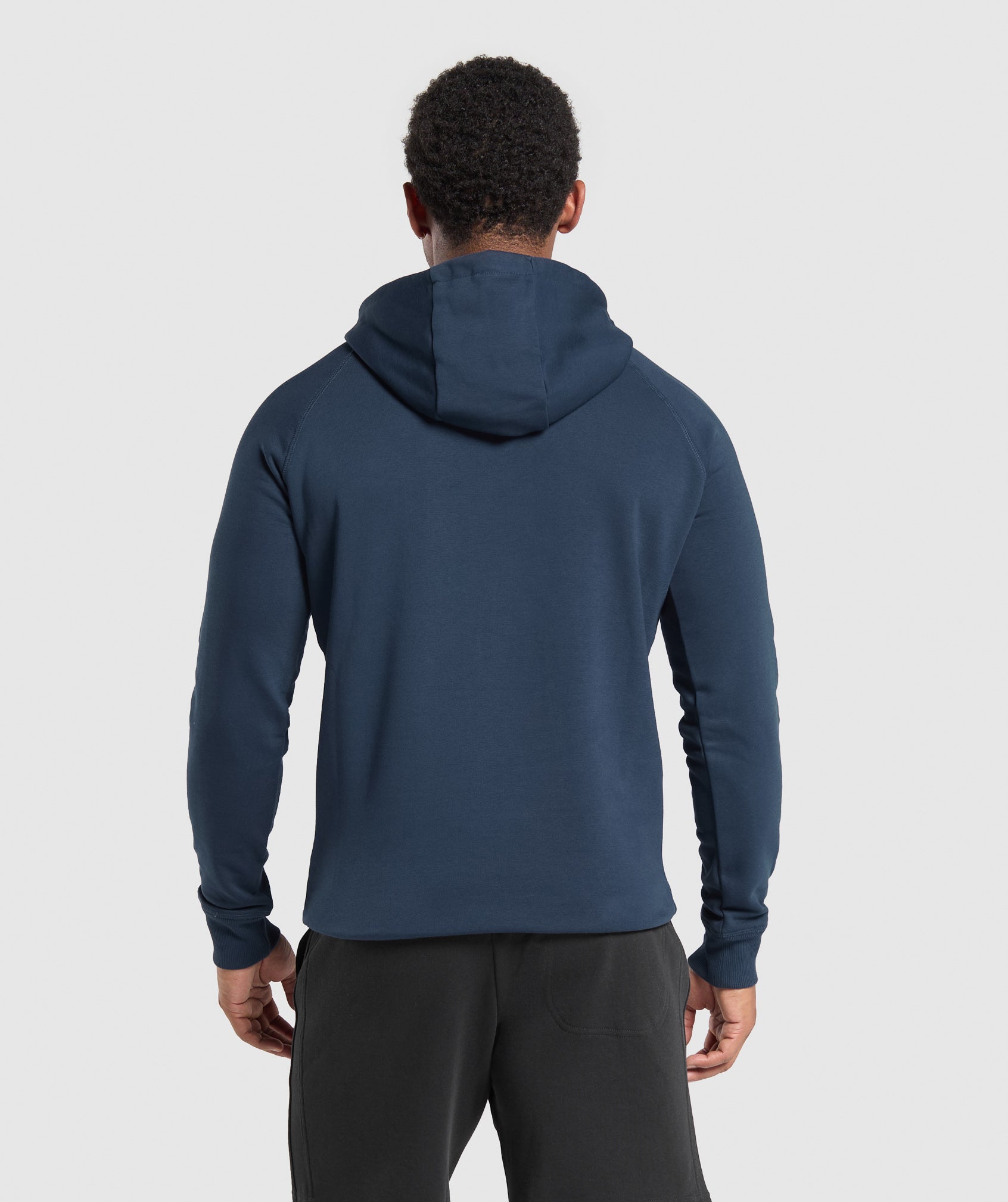 Crest Hoodie - Navy