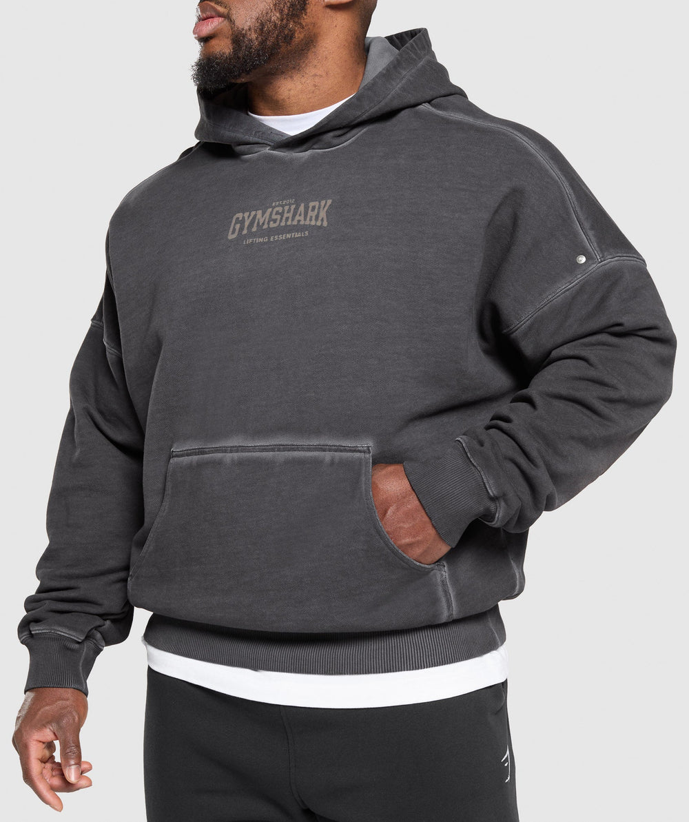 Heavyweight Hoodie - Black Wash
