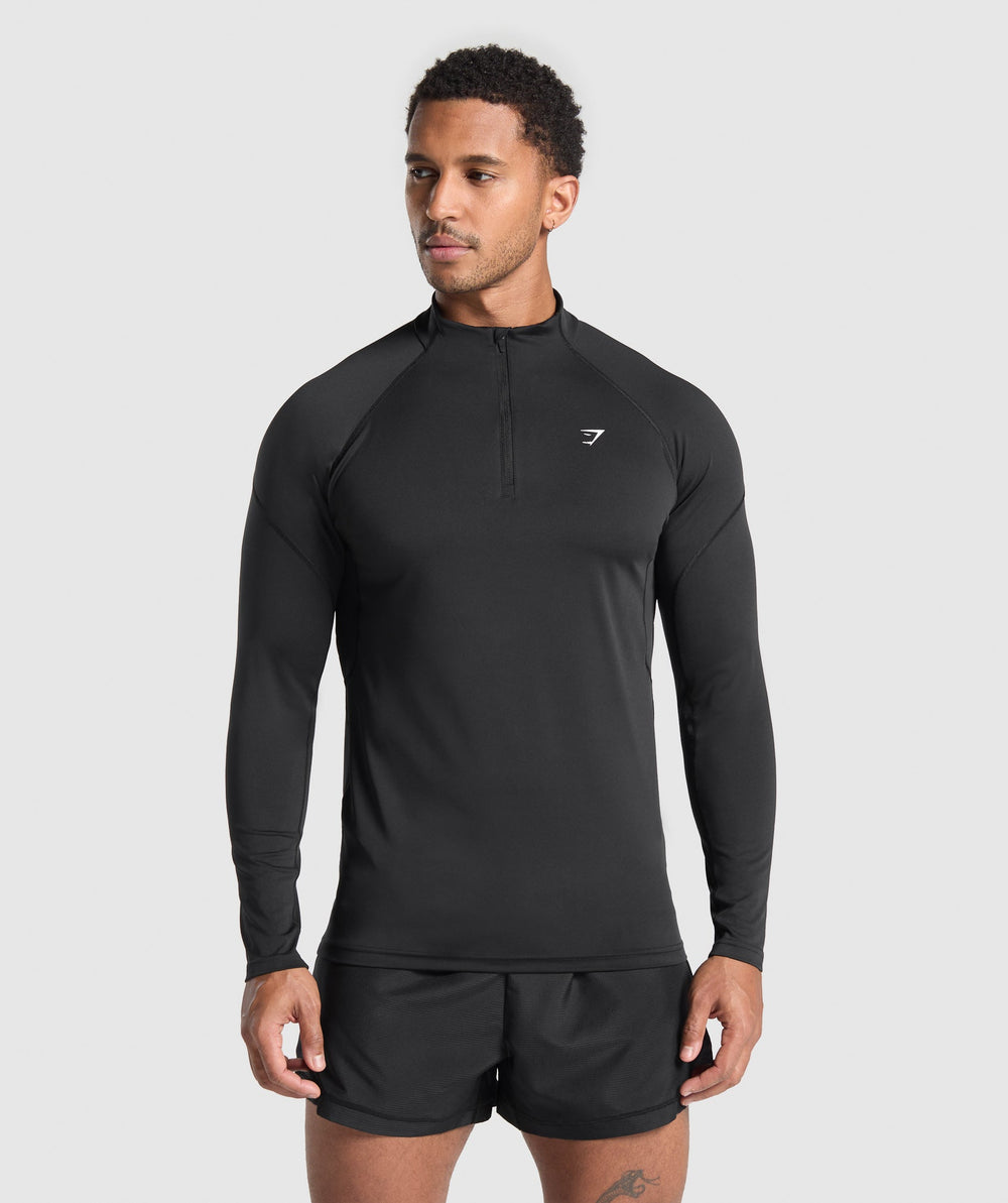 Performance 1/4 Zip - Black