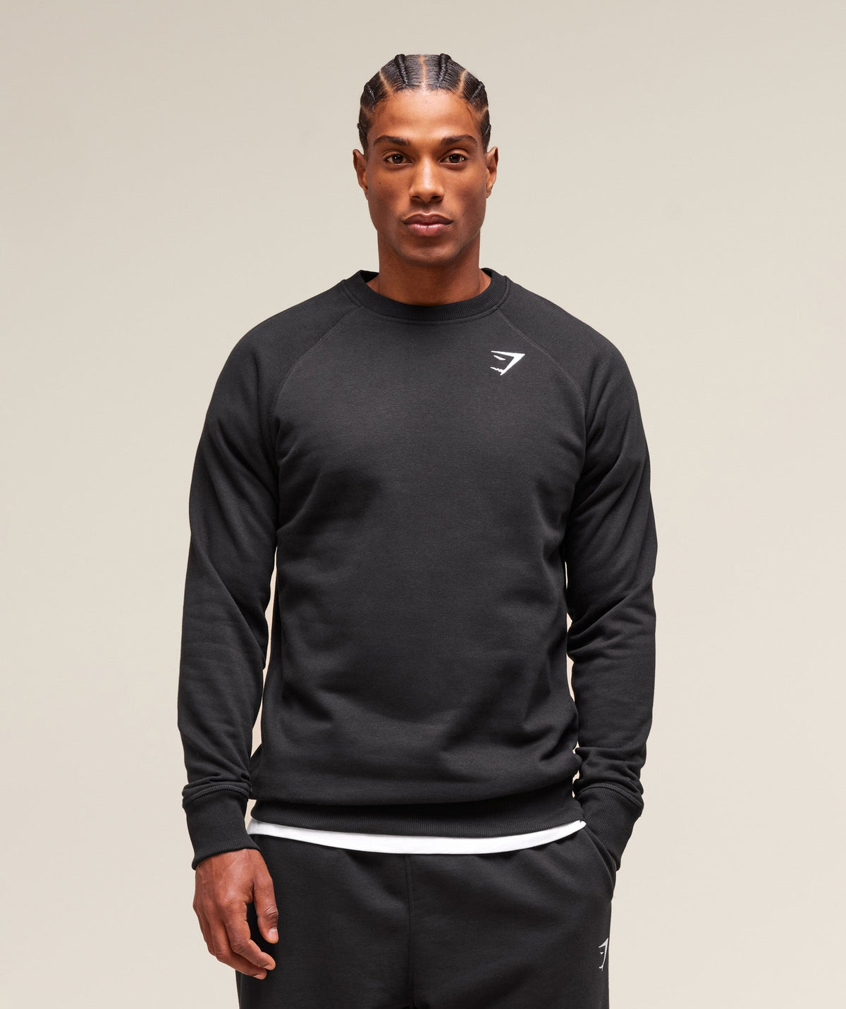Crest Sweatshirt - Black