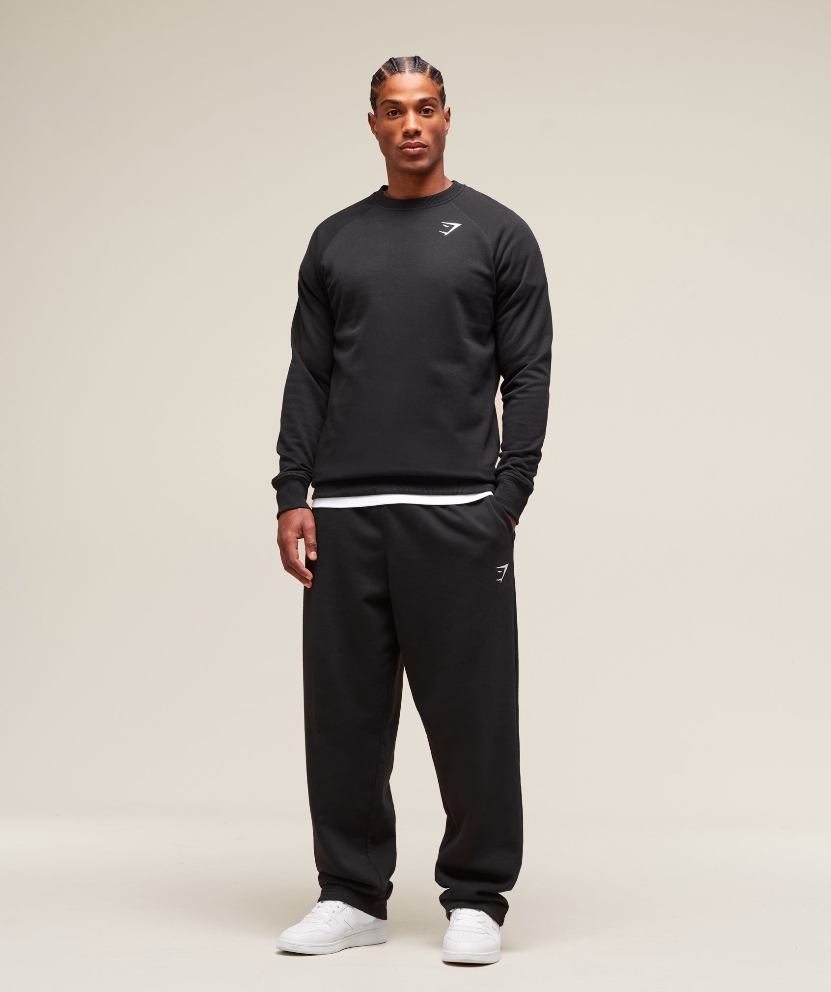 Crest Sweatshirt - Black