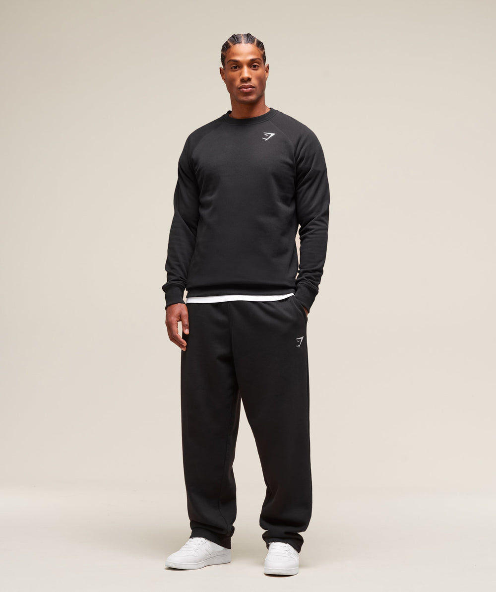 Crest Sweatshirt - Black