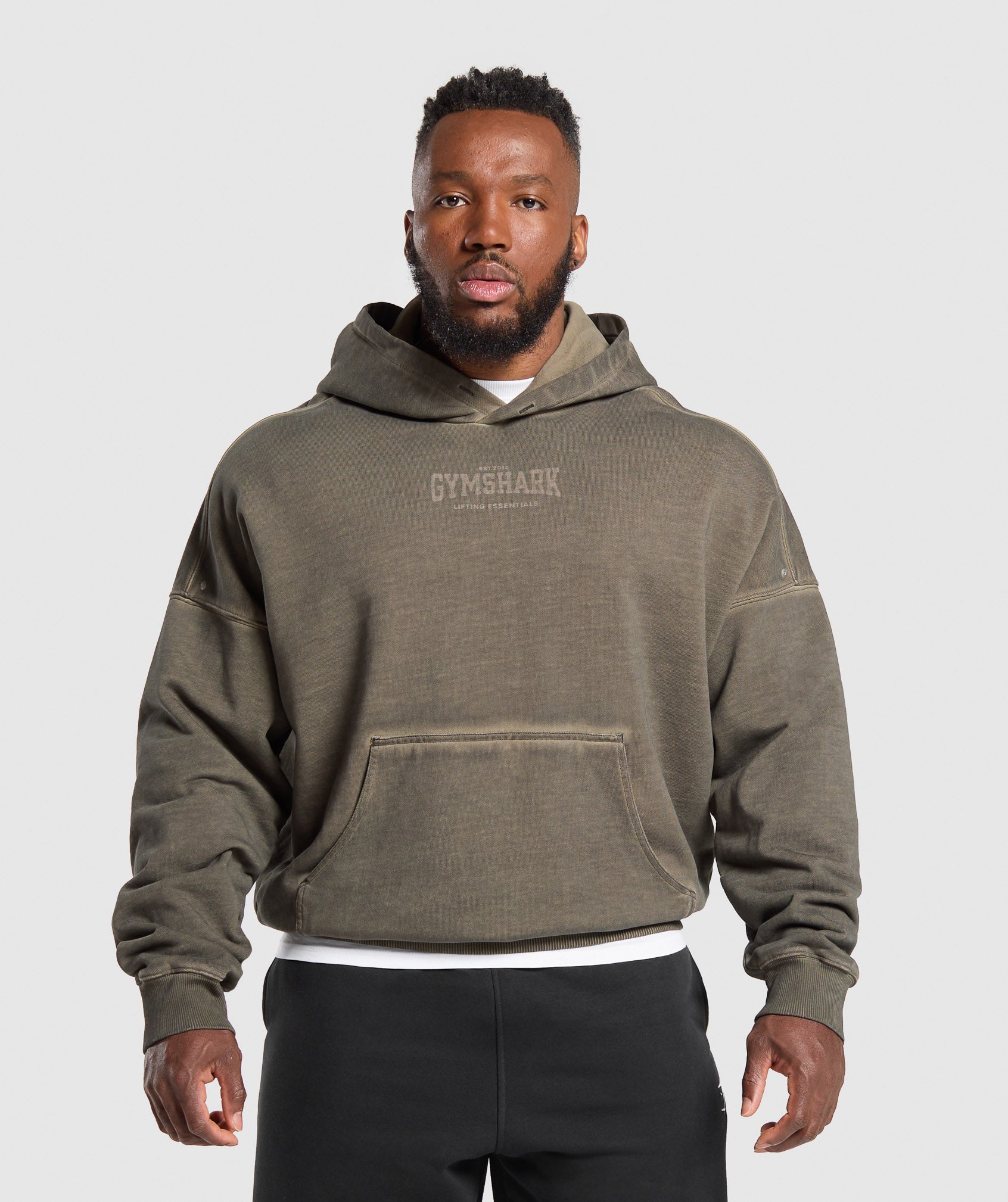 Heavyweight Hoodie - Strength Green Wash