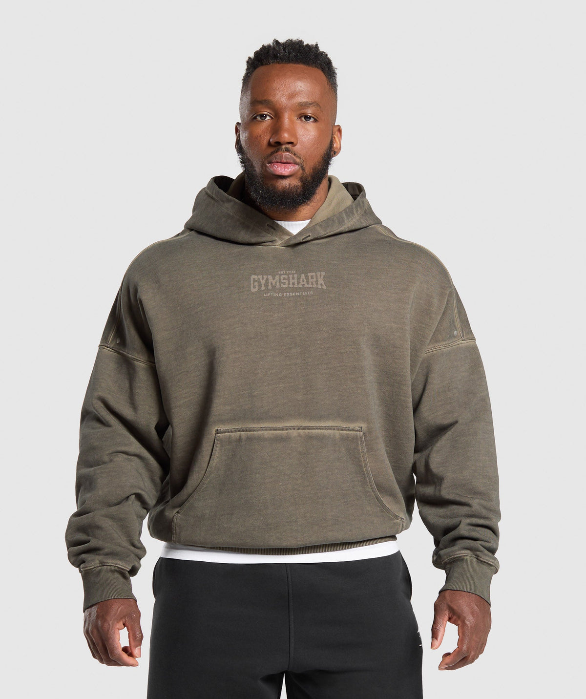 Heavyweight Hoodie - Strength Green Wash