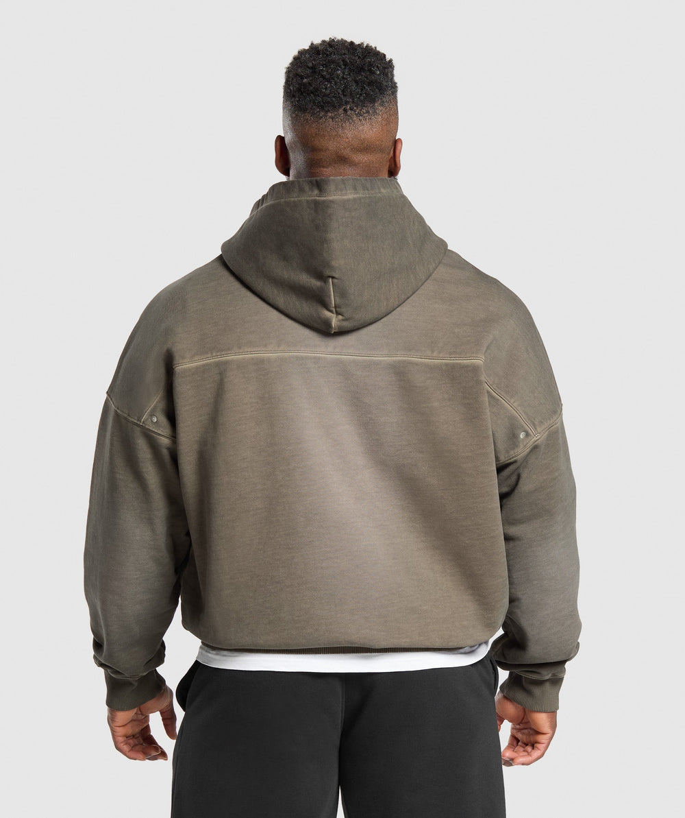 Heavyweight Hoodie - Strength Green Wash