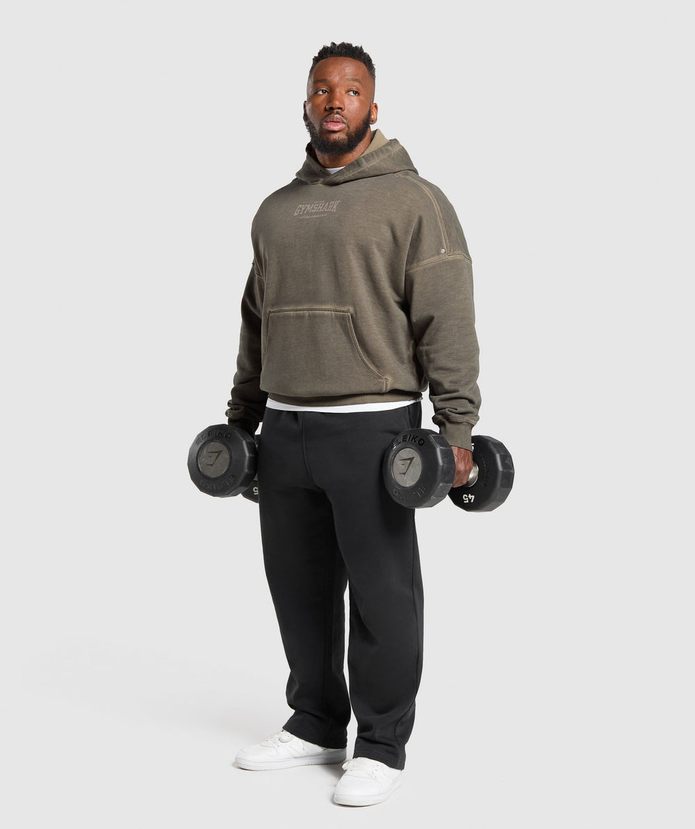 Heavyweight Hoodie - Strength Green Wash