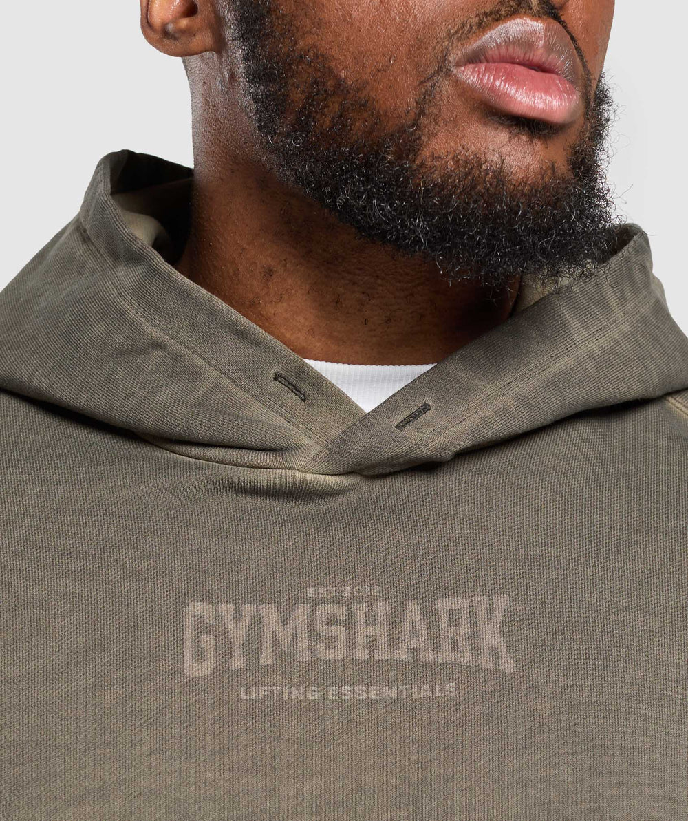 Heavyweight Hoodie - Strength Green Wash