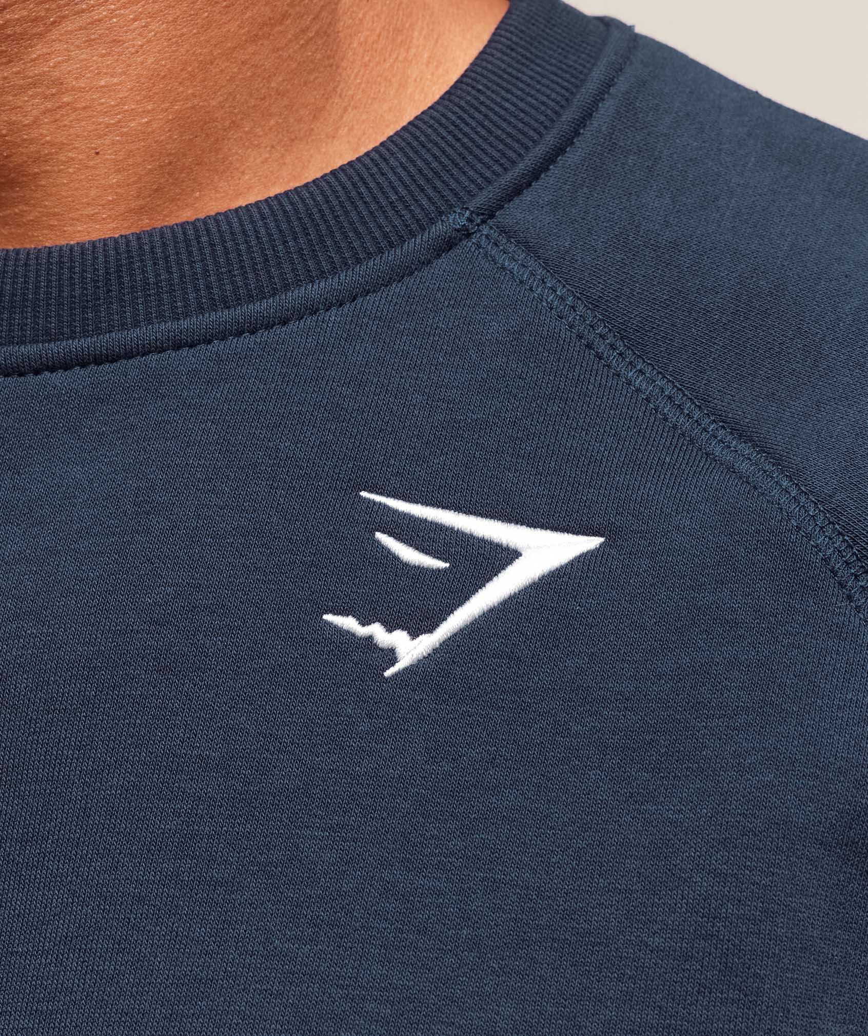 Crest Sweatshirt - Navy