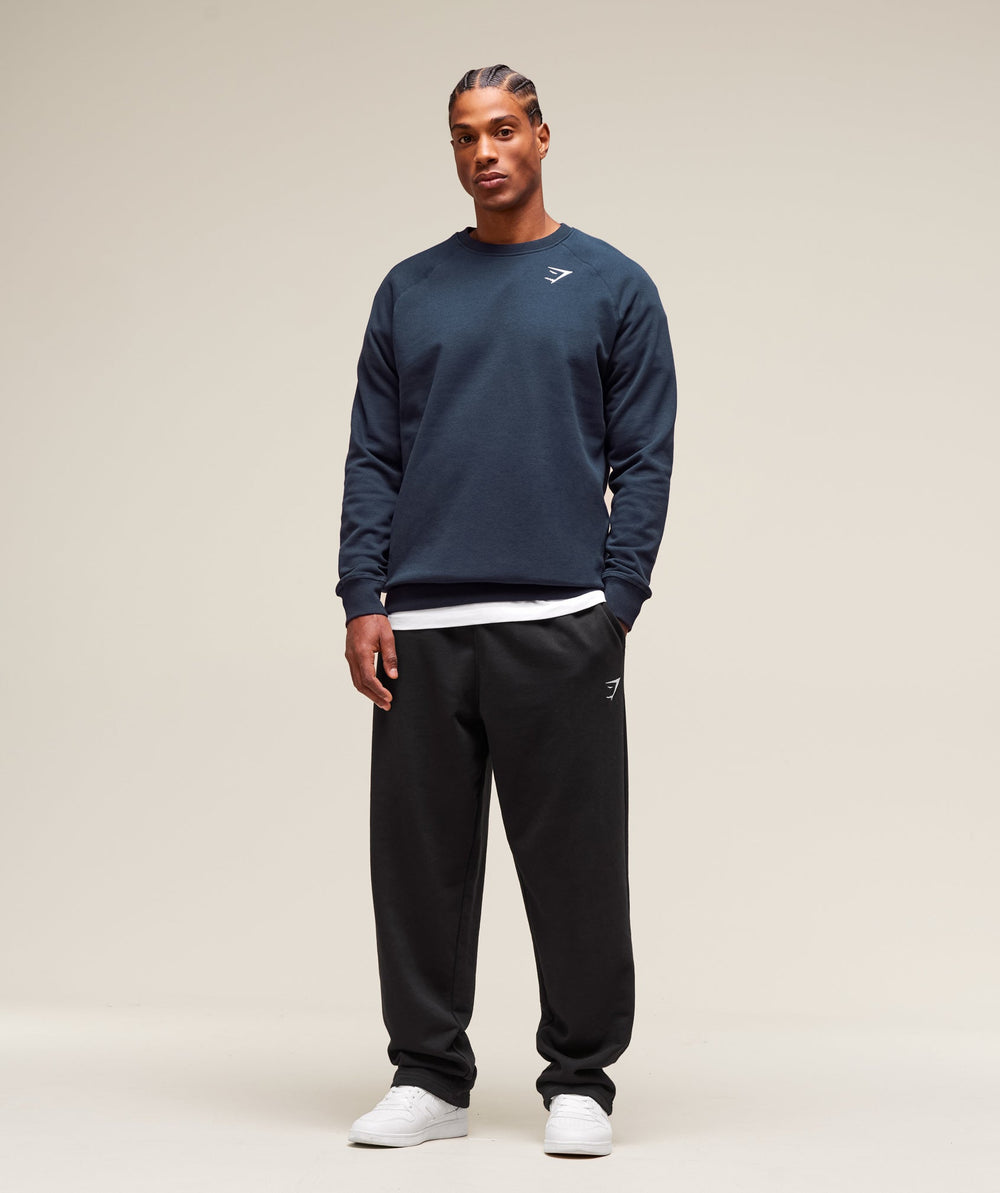 Crest Sweatshirt - Navy