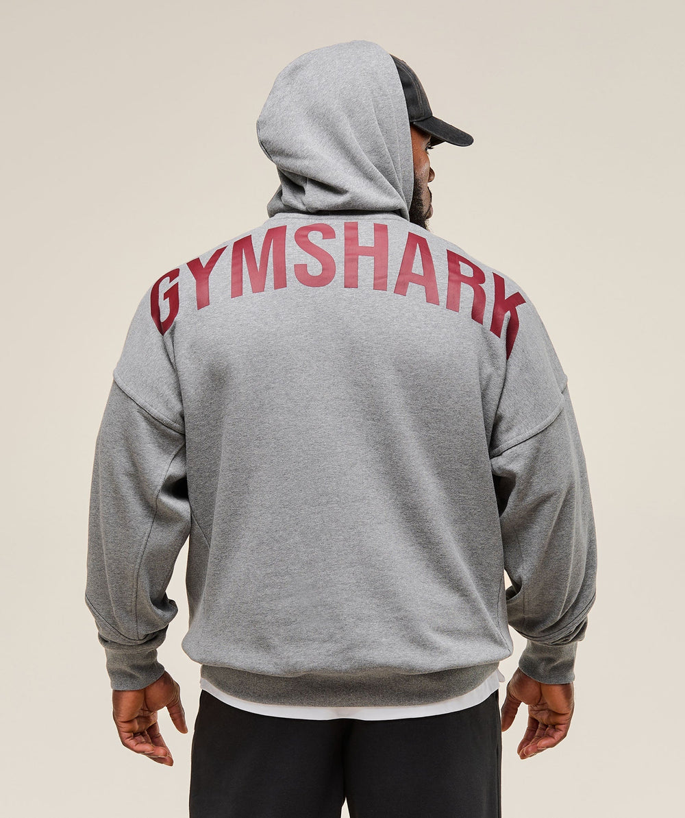 Power Hoodie - Charcoal Core Marl