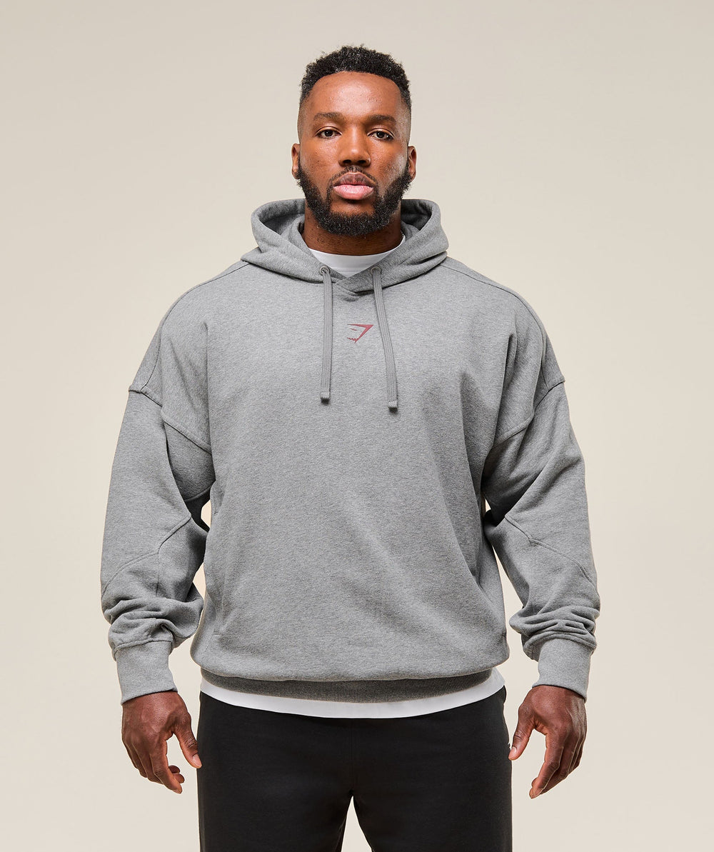 Power Hoodie - Charcoal Core Marl