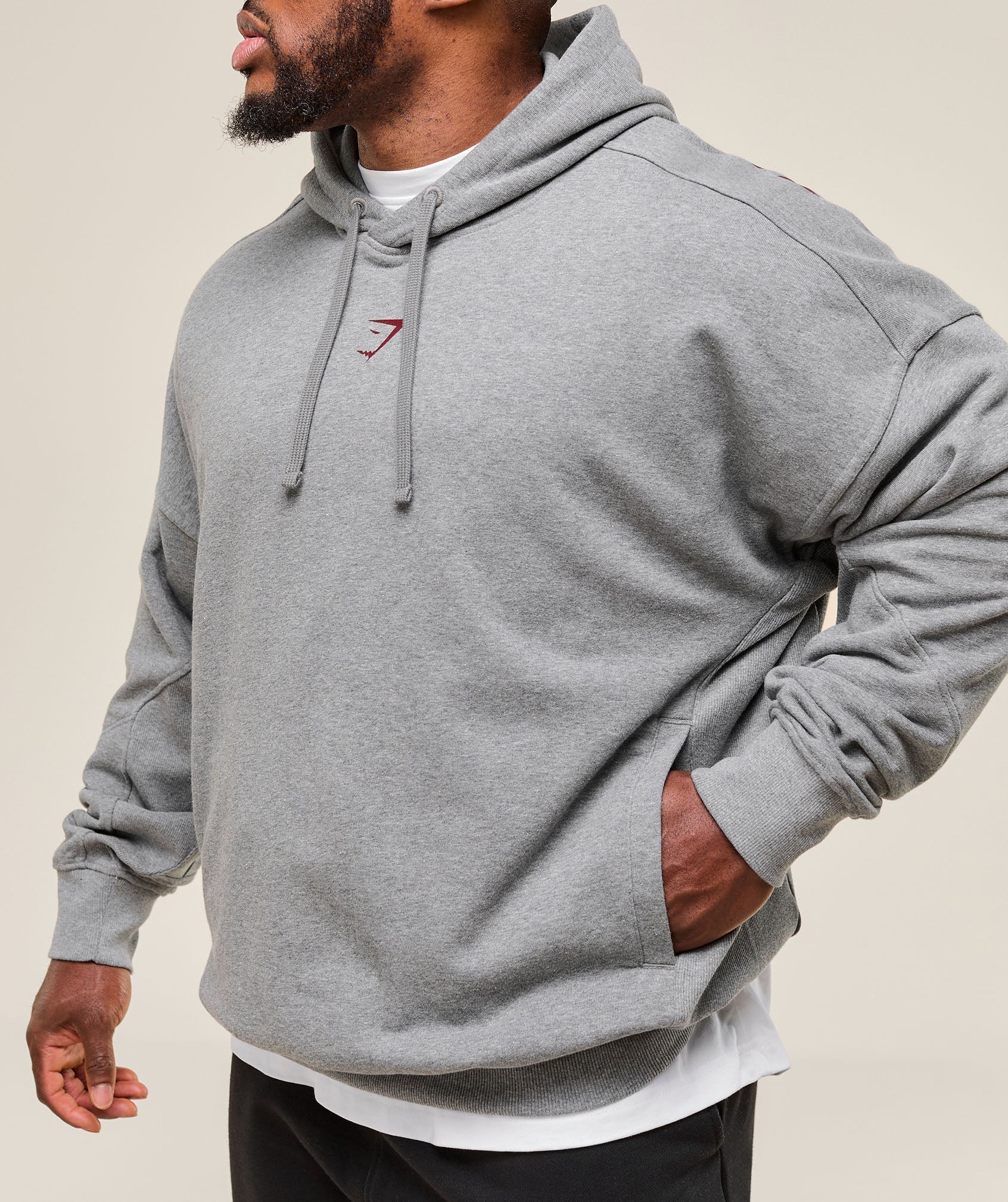 Power Hoodie - Charcoal Core Marl