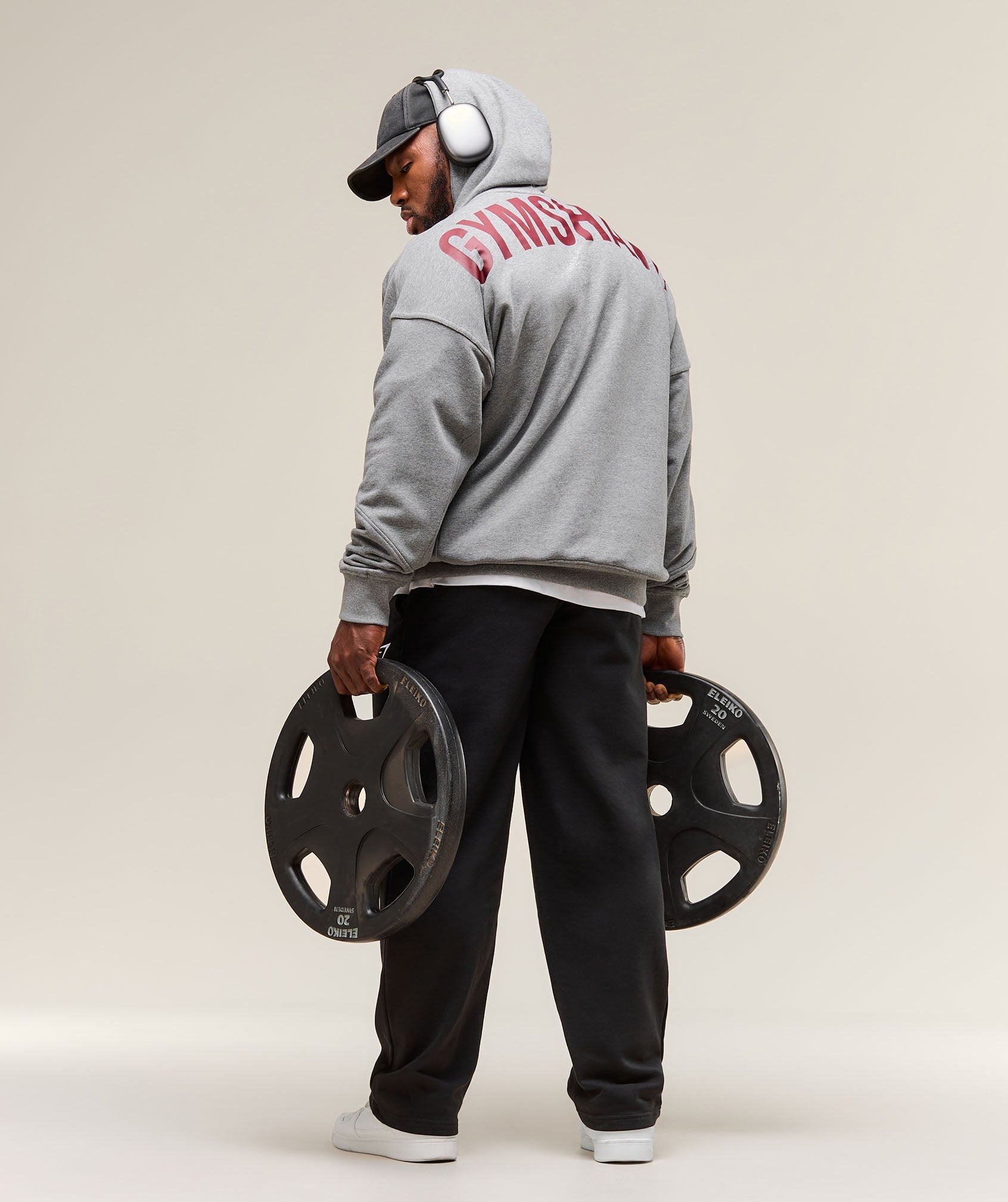 Power Hoodie - Charcoal Core Marl