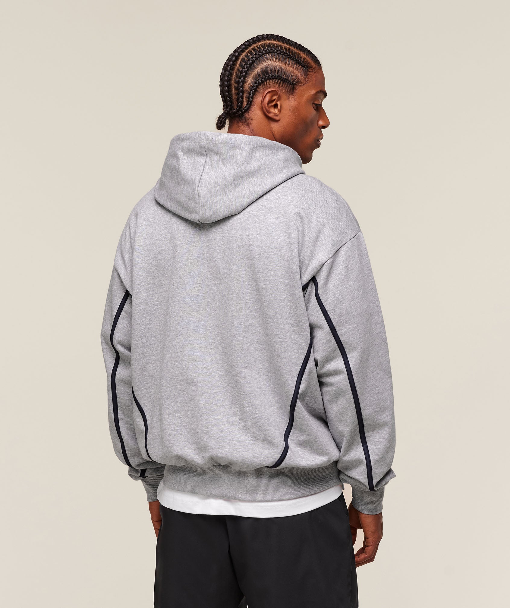 GSLC Hoodie - Light Grey Core Marl