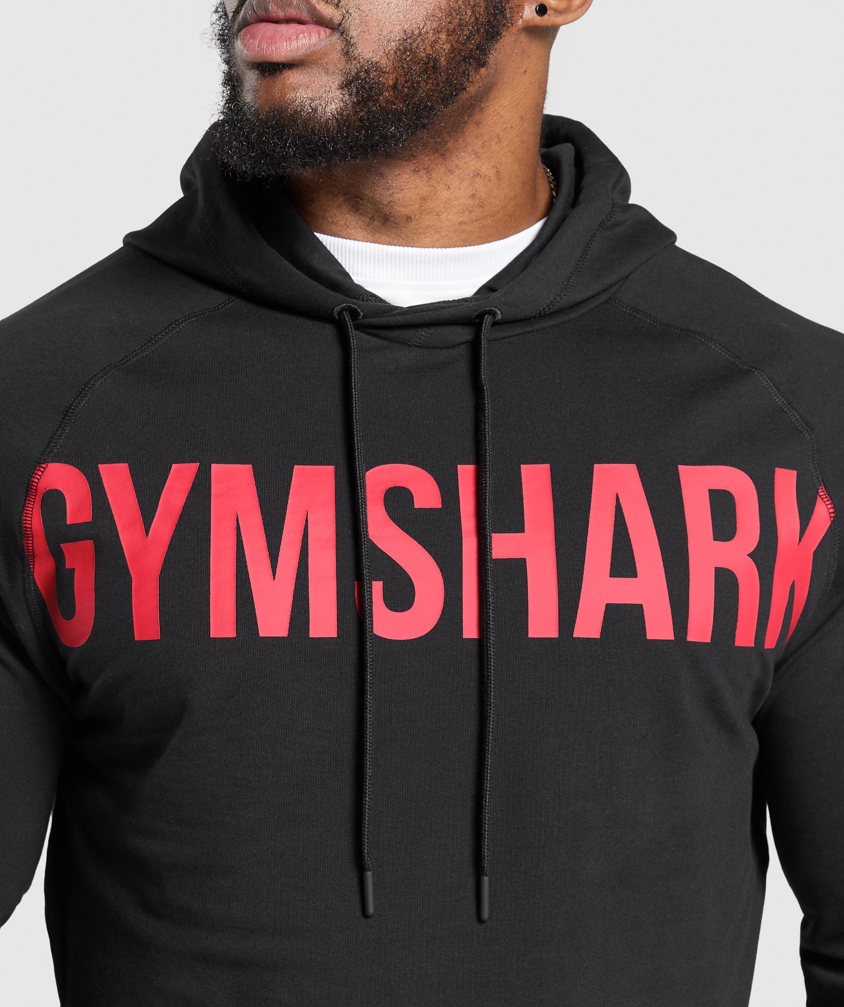 Prime Hoodie - Black/Vivid Red