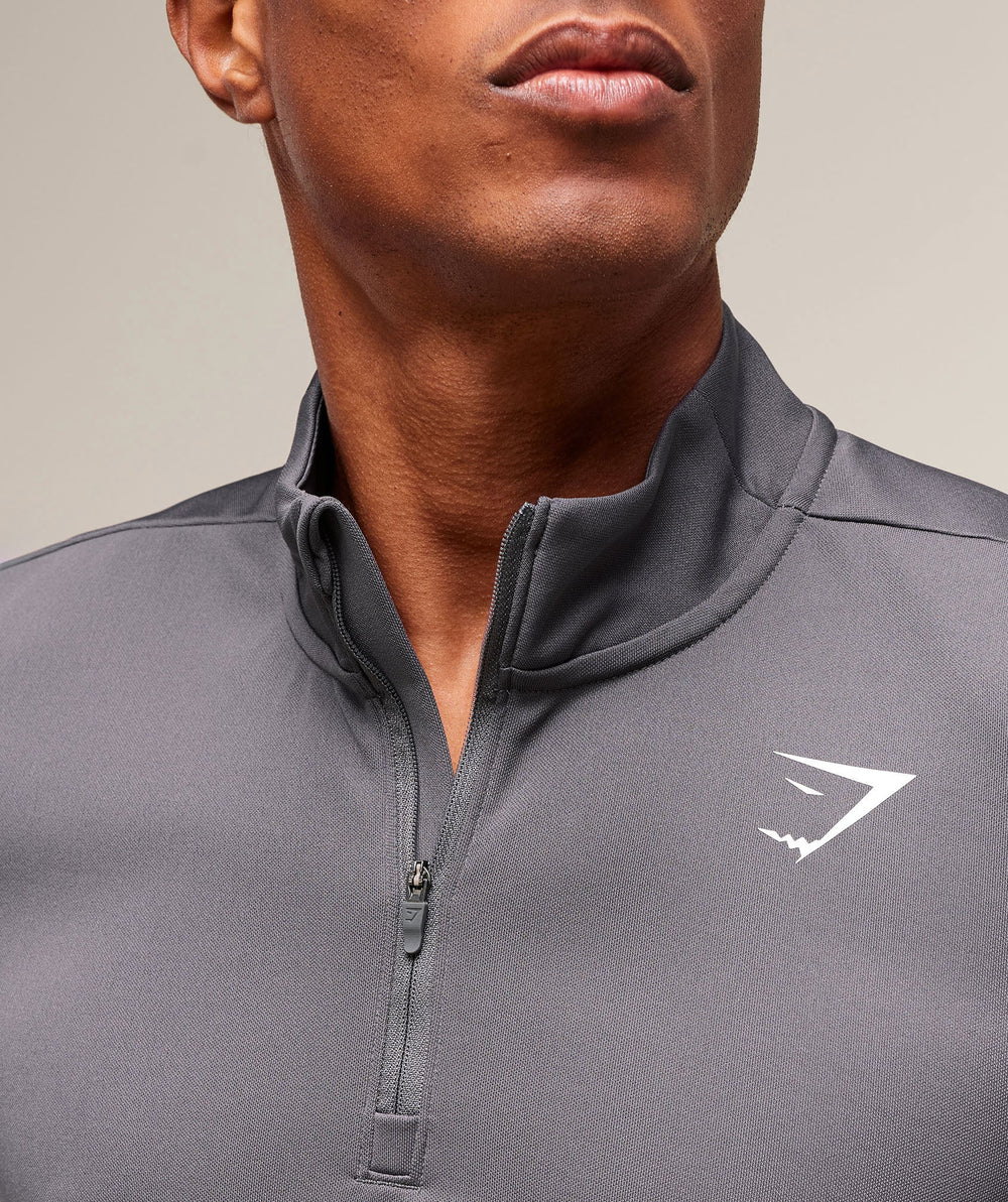 Arrival 1/4 Zip - Silhouette Grey