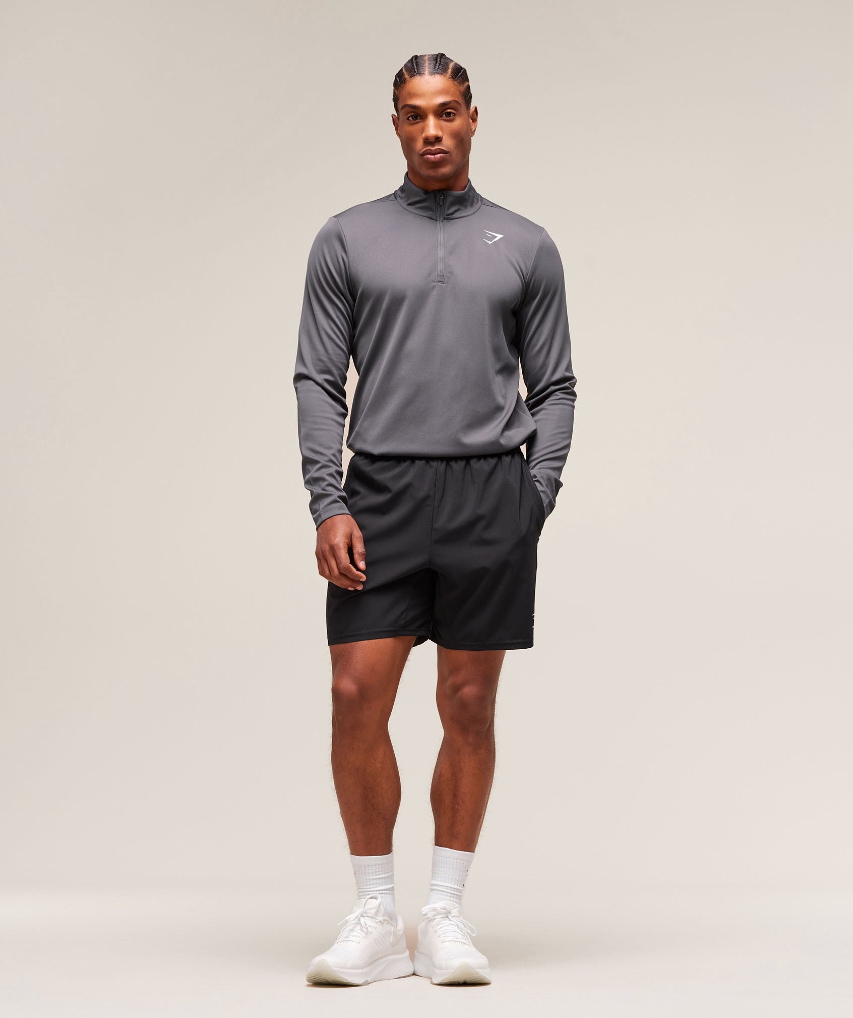 Arrival 1/4 Zip - Silhouette Grey