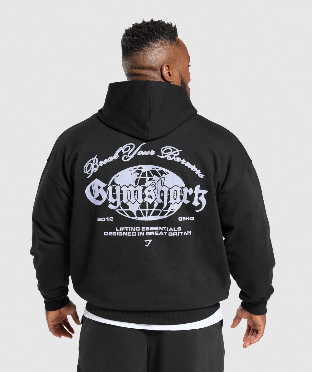 Break Your Barriers Hoodie - Black
