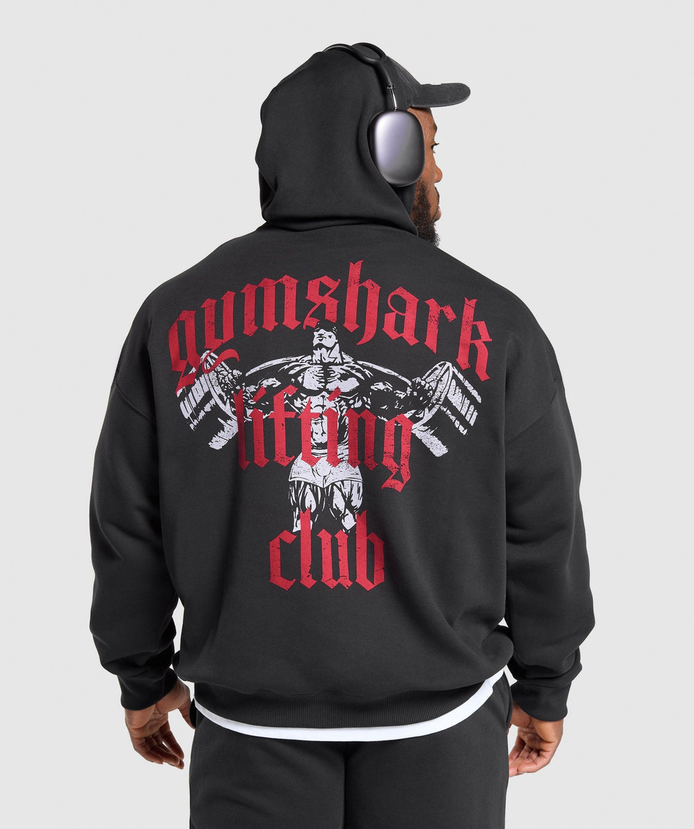 Lifting Club Hoodie - Black