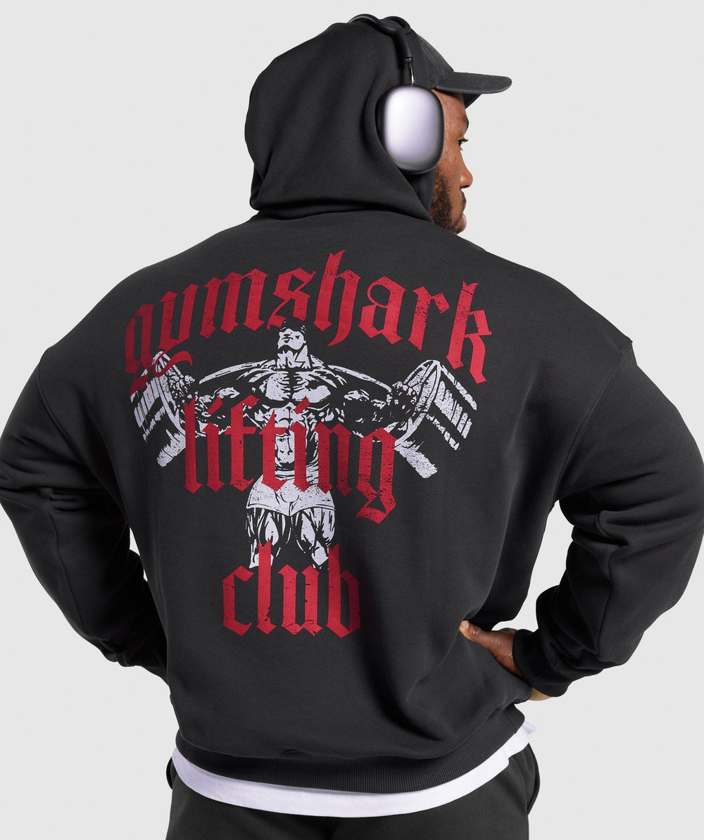 Lifting Club Hoodie - Black
