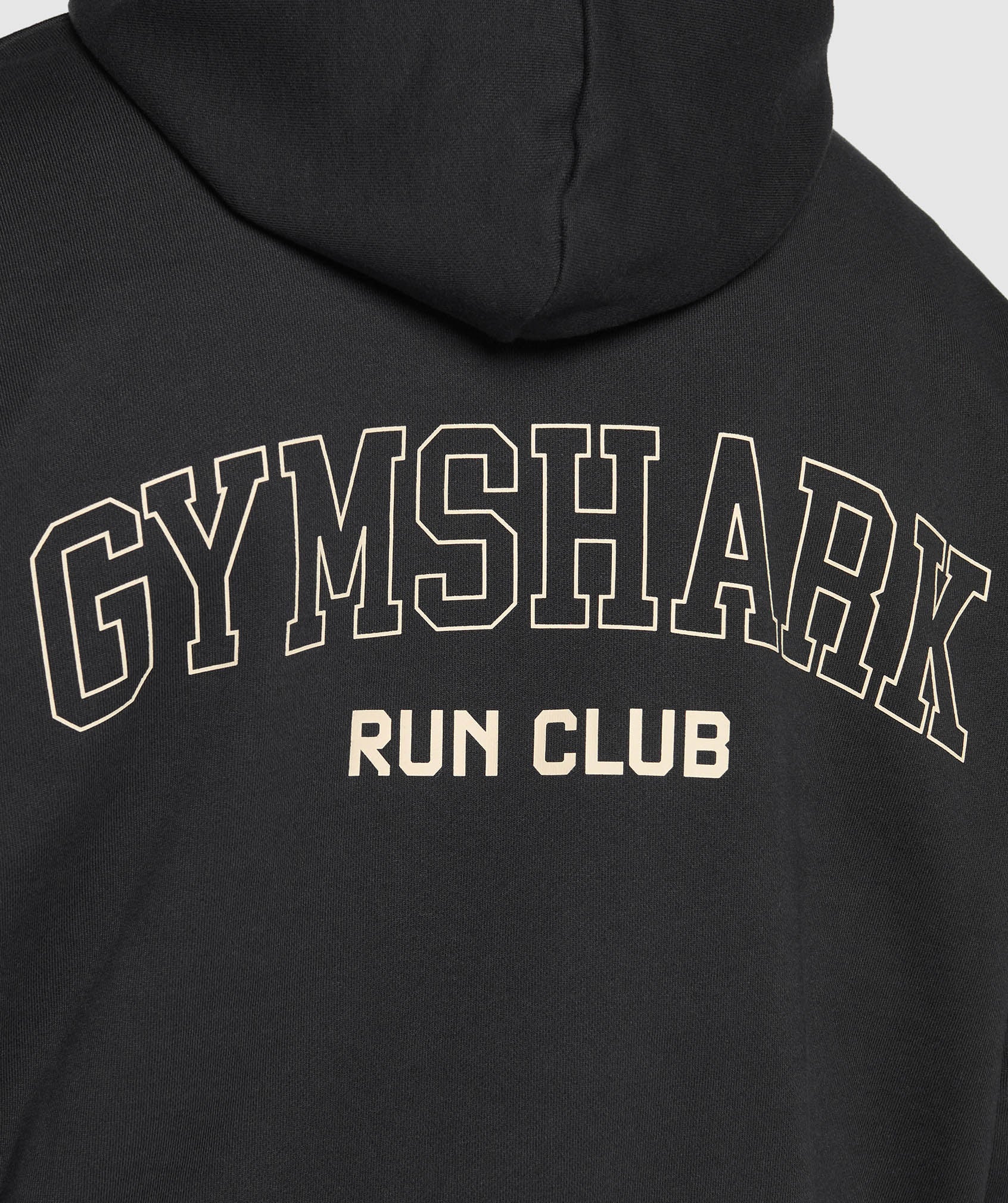 Running Graphic Hoodie - Black