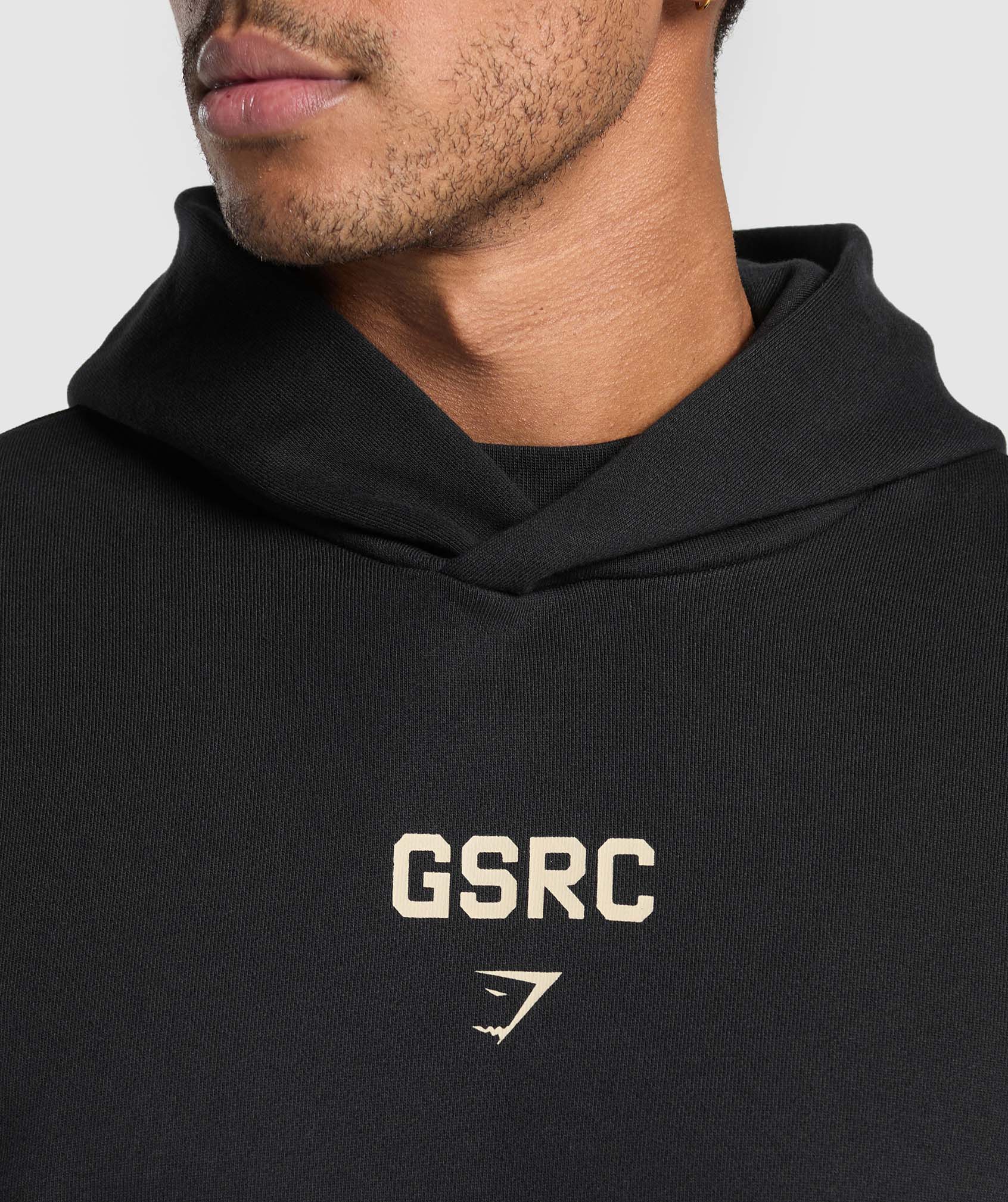 Running Graphic Hoodie - Black