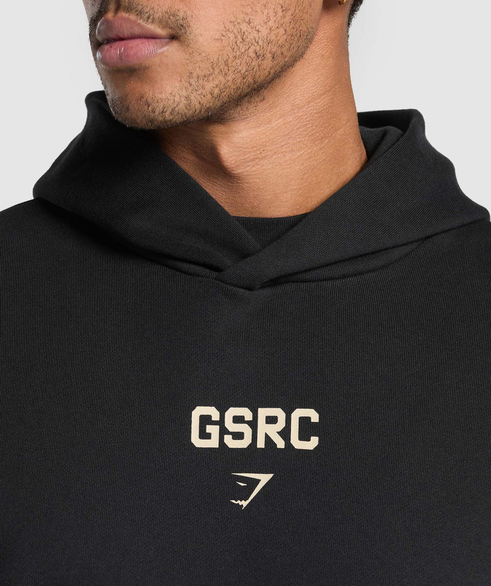 Running Graphic Hoodie - Black