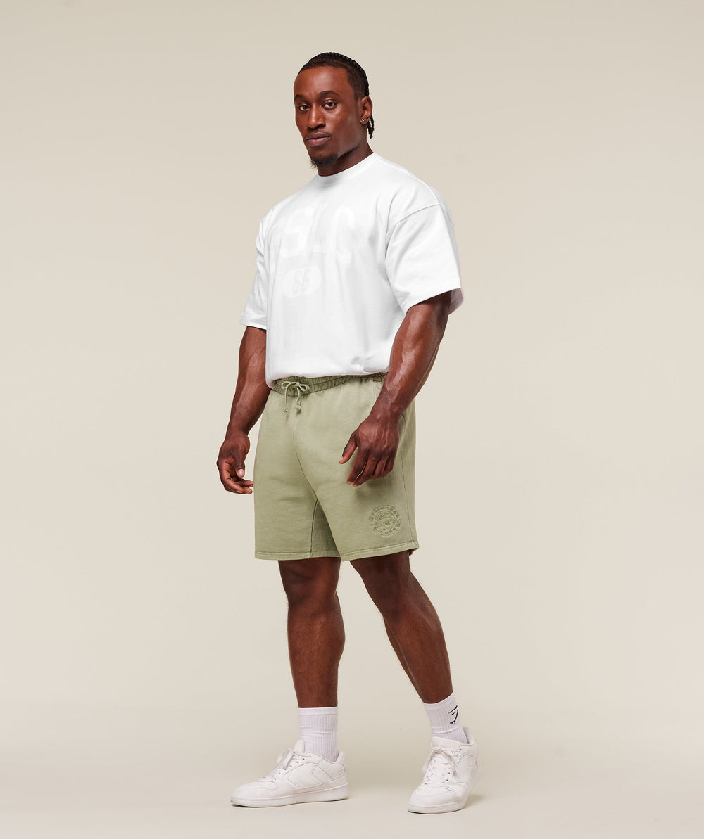 Premium Legacy Shorts - Natural Sage Green
