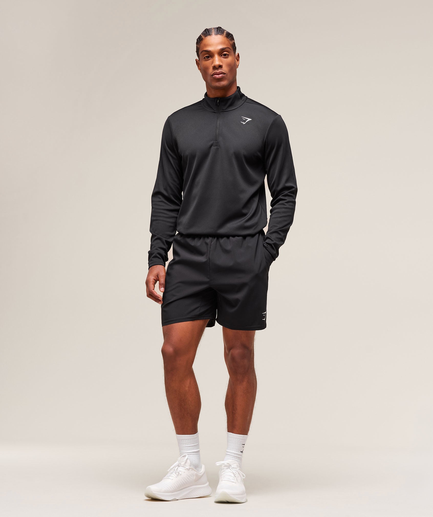 Arrival 1/4 Zip - Black