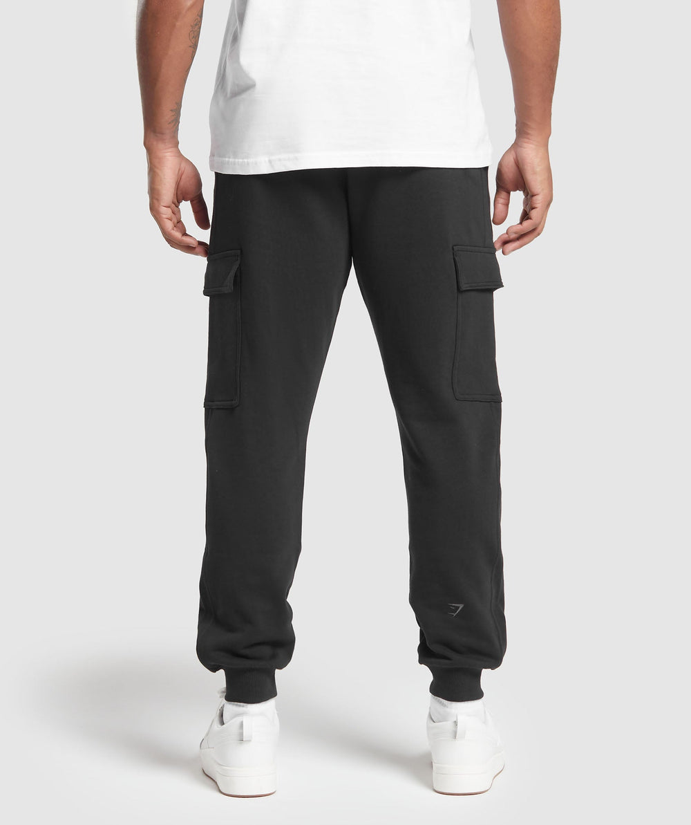 Rest Day Essentials Cargo Joggers - Black