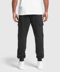 Rest Day Essentials Cargo Joggers - Black
