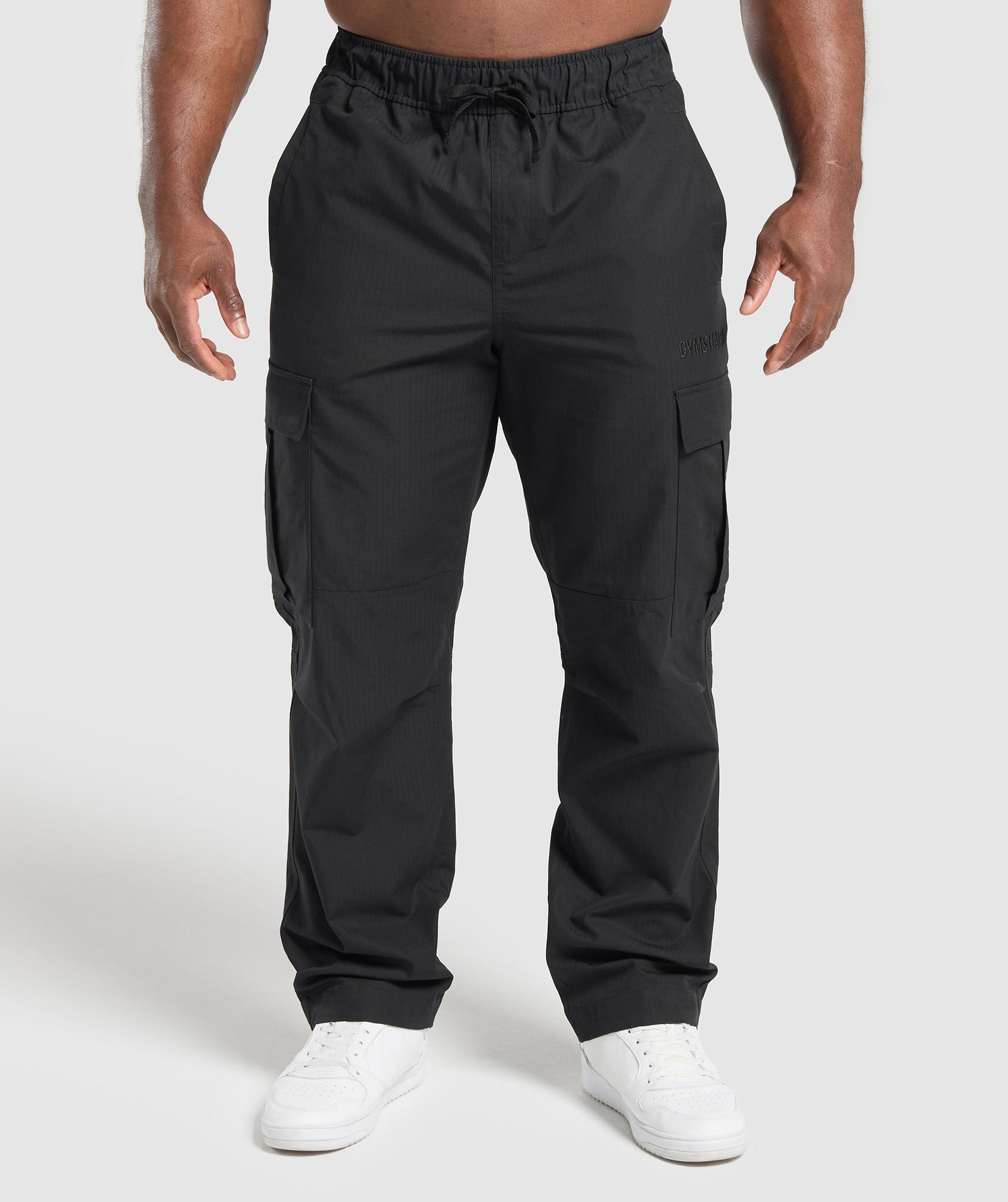 Ripstop Cargo Pants - Black