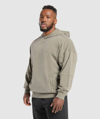 Heritage Washed Hoodie - Utility Green