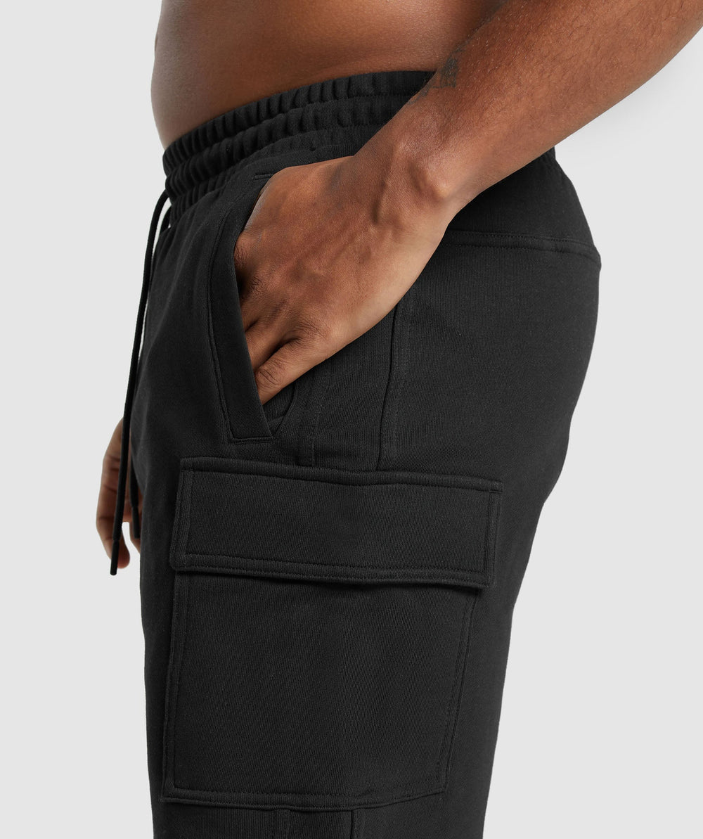 Rest Day Essentials Cargo 7" Shorts - Black