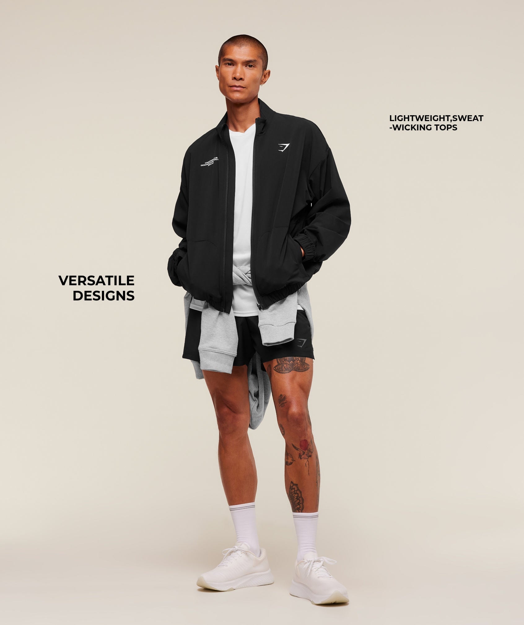 Conditioning Club Track Jacket - Black