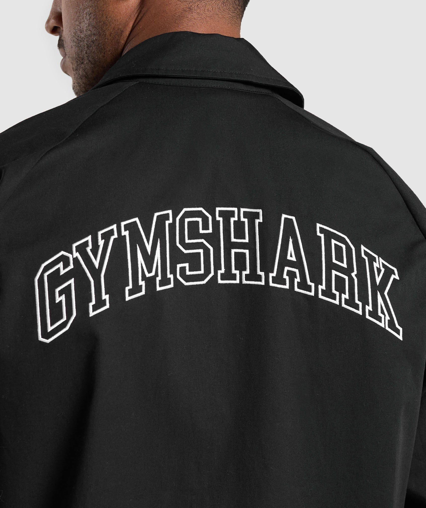 Canvas Coach Jacket - Black