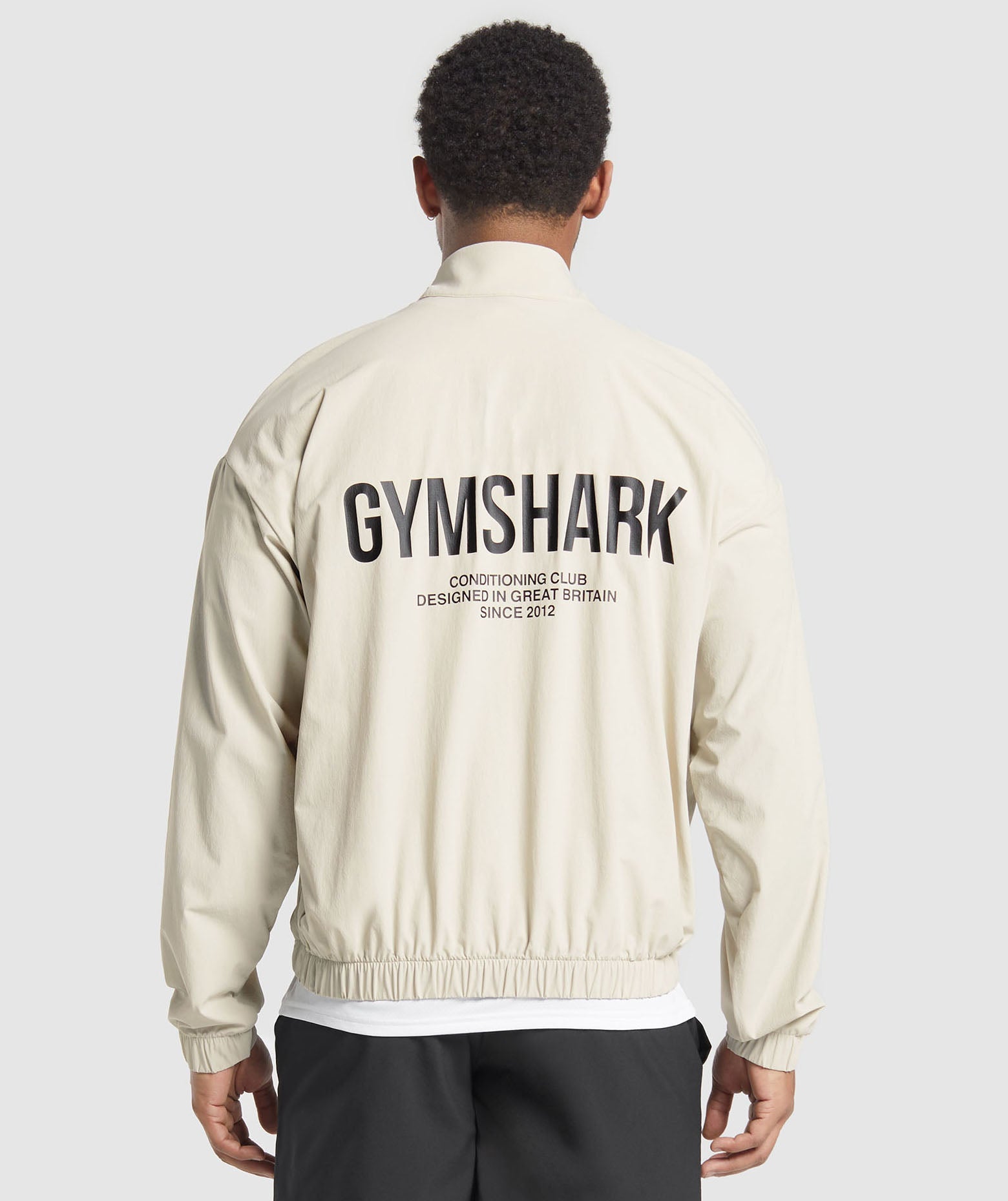 Conditioning Club Track Jacket - Pebble Grey