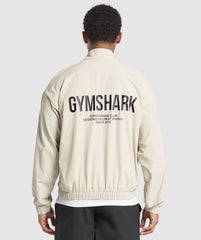 Conditioning Club Track Jacket - Pebble Grey