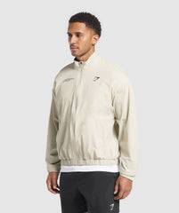 Conditioning Club Track Jacket - Pebble Grey