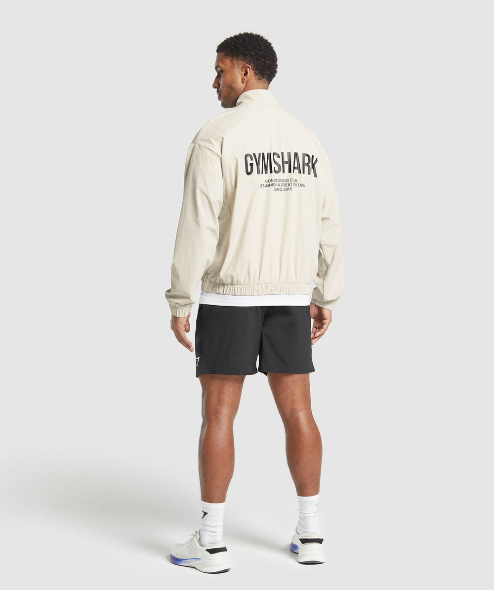 Conditioning Club Track Jacket - Pebble Grey