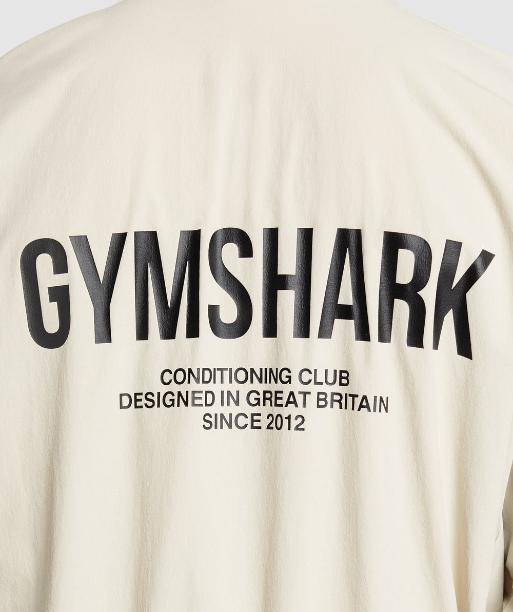 Conditioning Club Track Jacket - Pebble Grey