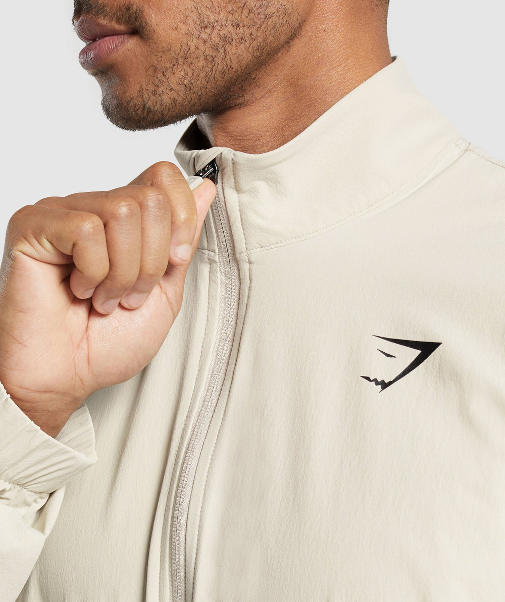 Conditioning Club Track Jacket - Pebble Grey
