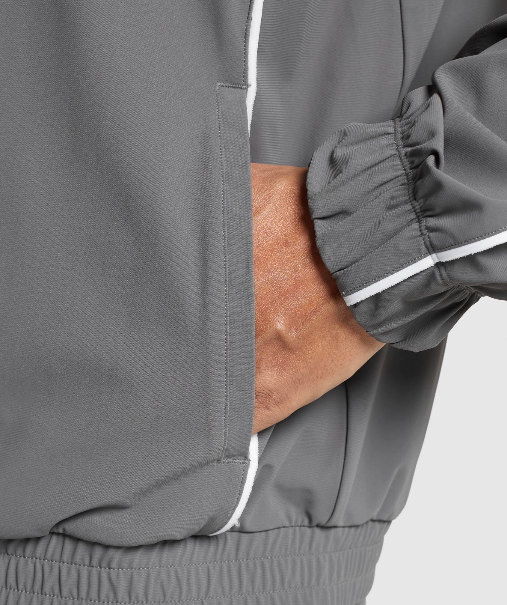 Contrast Track Top - Pitch Grey