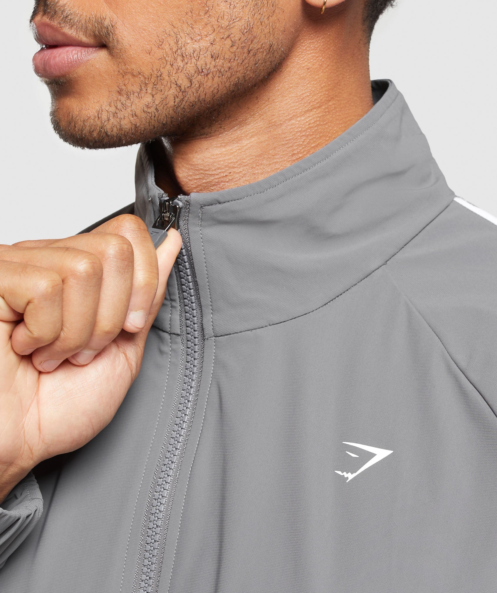 Contrast Track Top - Pitch Grey