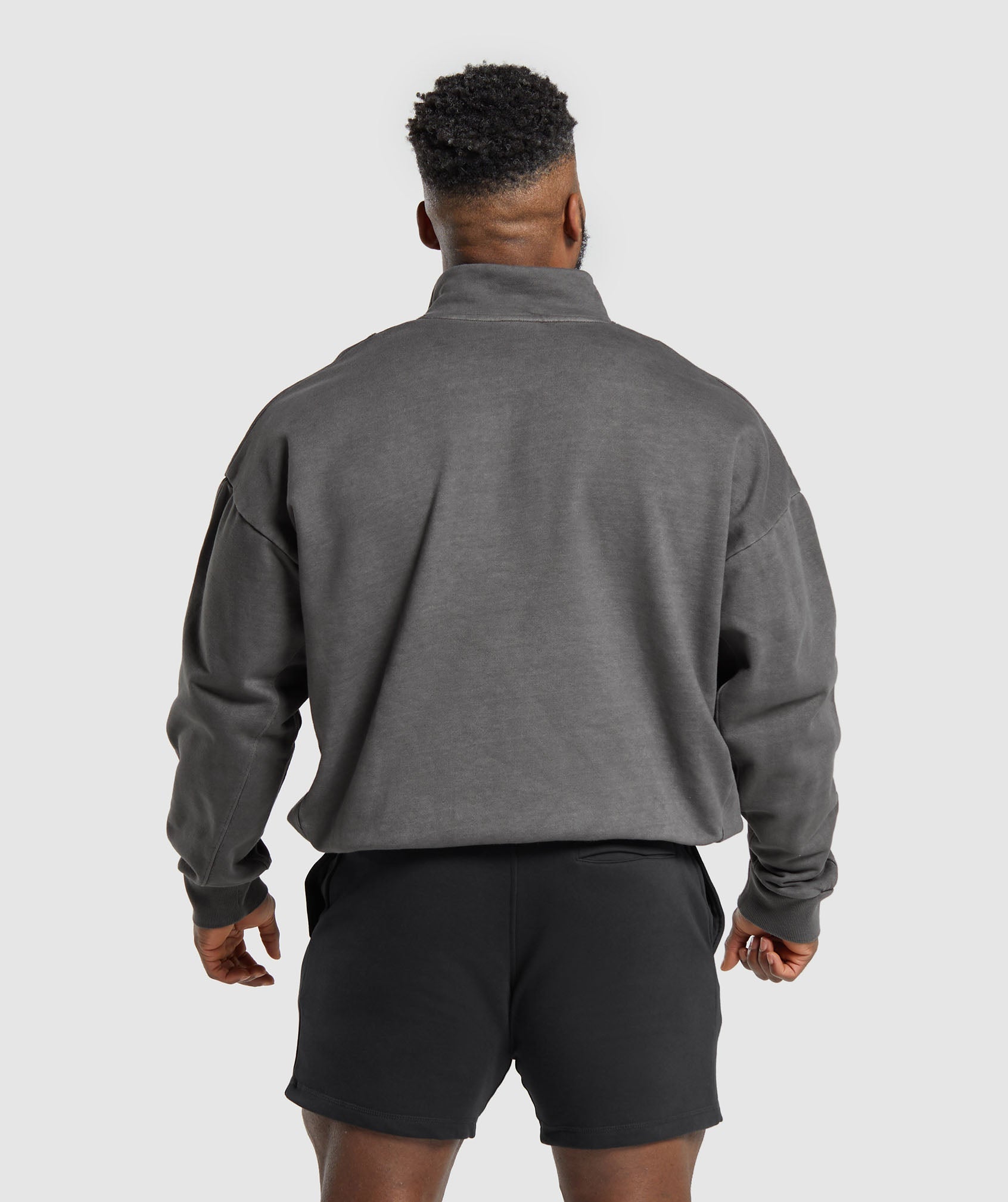 Premium Legacy 1/4 Zip - Black