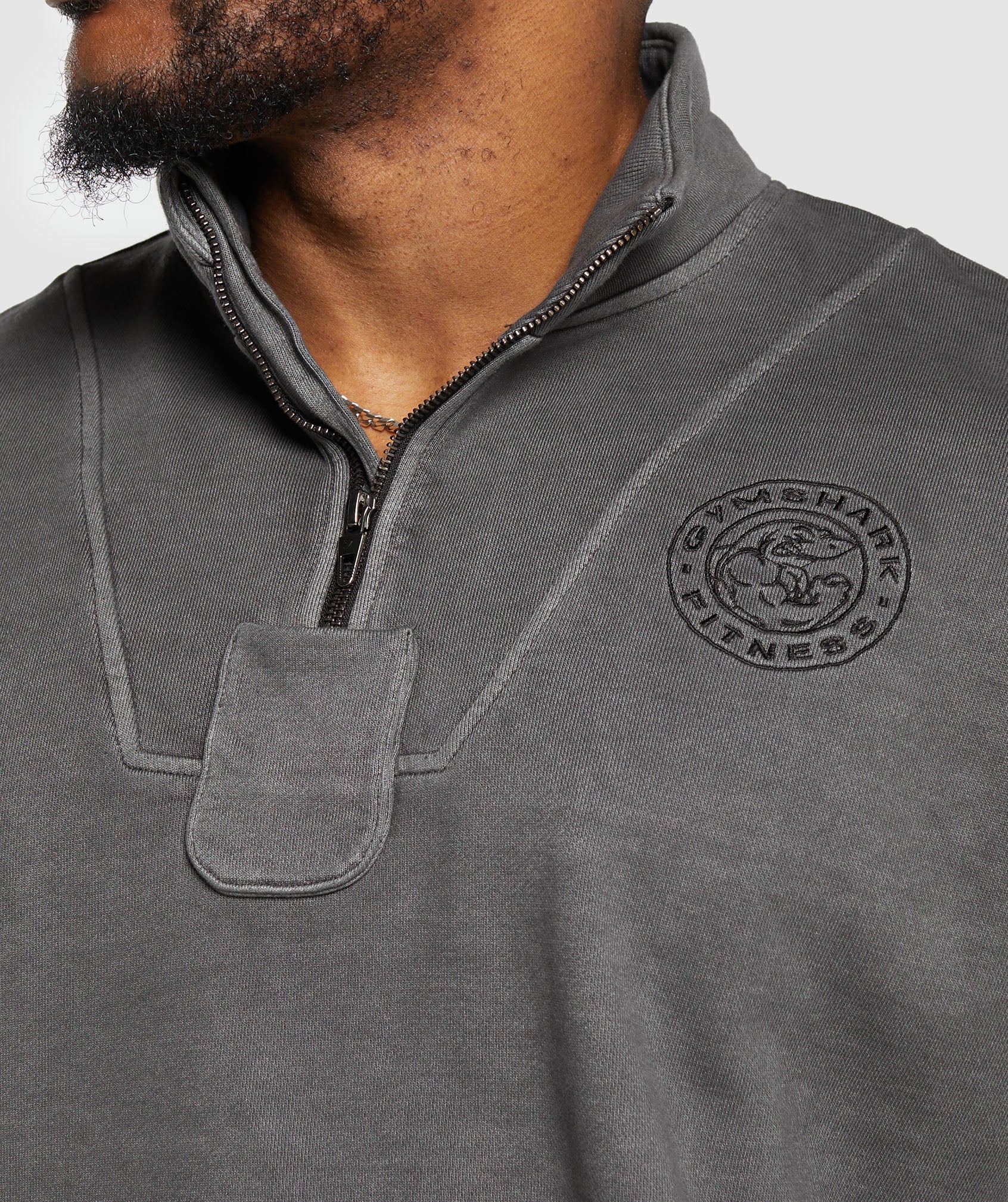 Premium Legacy 1/4 Zip - Black