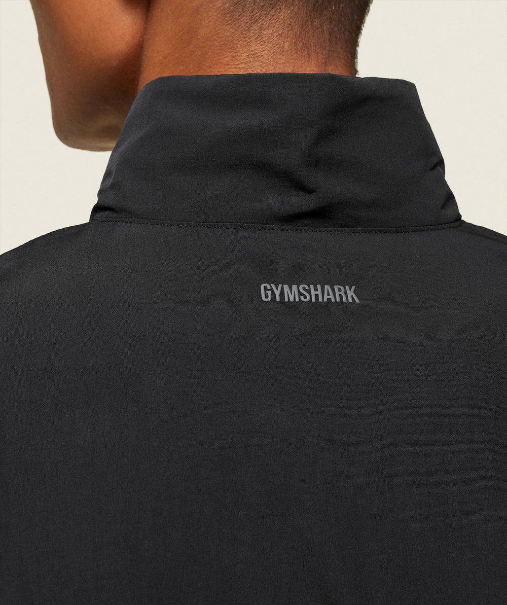 everywear Coaches Track Jacket - Black/Tame Grey