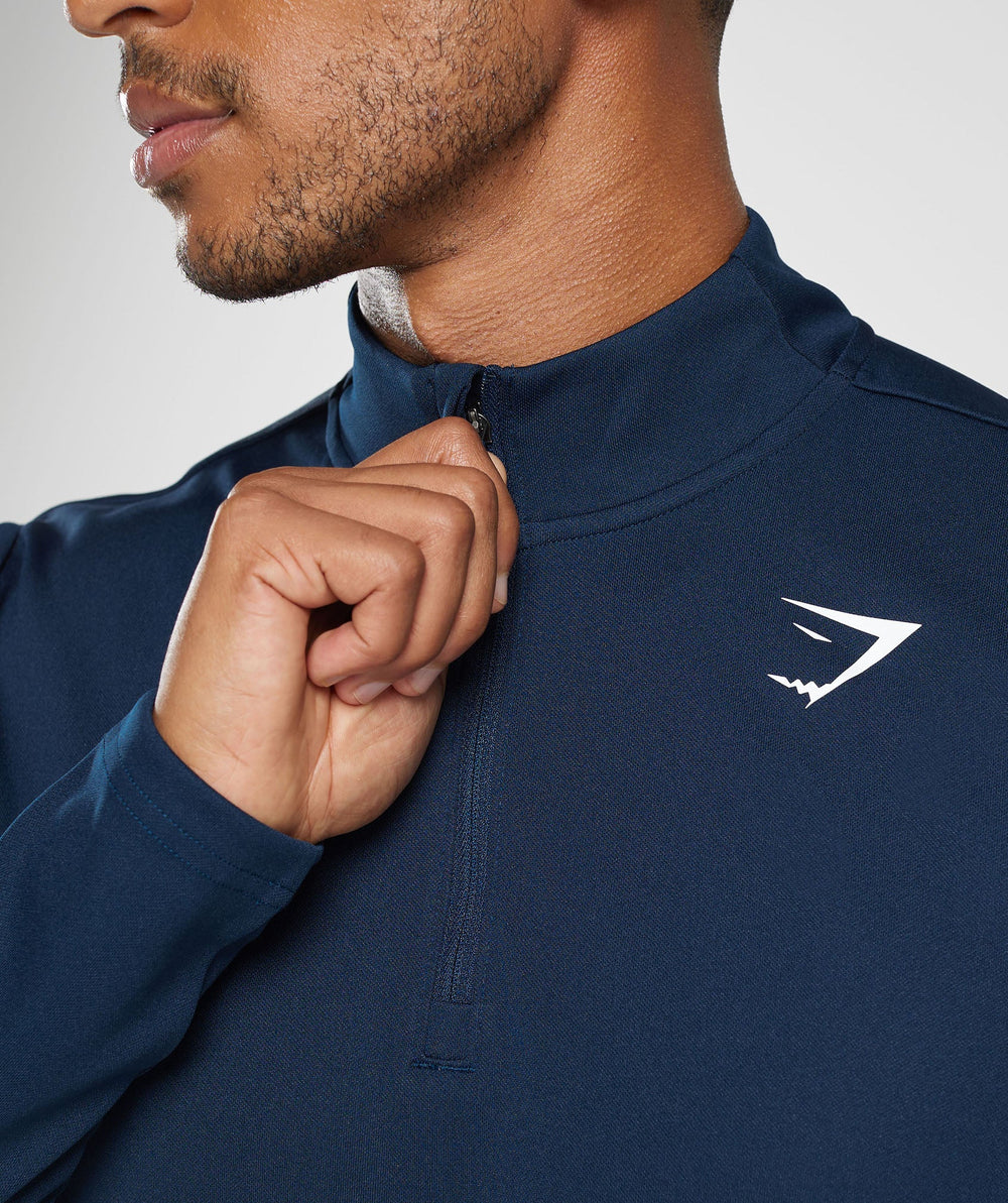 Arrival 1/4 Zip Pullover - Navy