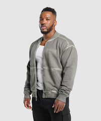 Heavyweight Bomber Jacket - Metal Grey/Asphalt Grey