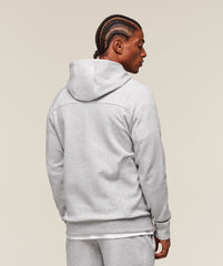 Interlock Tech Zip Up Hoodie - Light Grey Core Marl